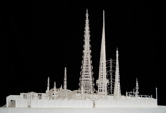 Larry Harris - scale model Watt's Towers large.jpg